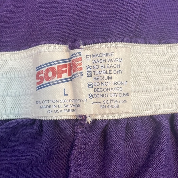 Soffe - Purple Shorts - Picture 2 of 2